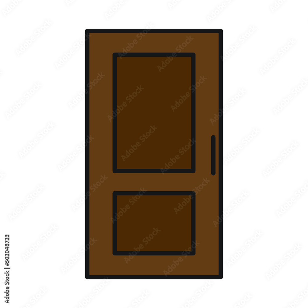 Door vector for website symbol icon presentation Door vector for website symbol icon presentation