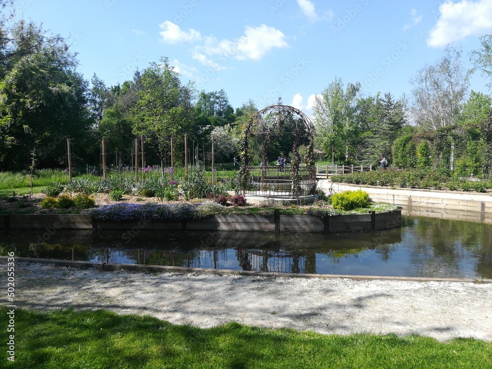 Fototapeta premium jardin de martel