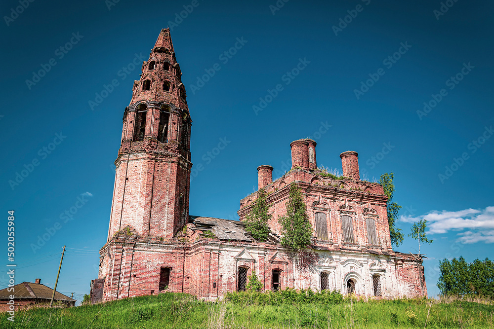 abandoned orthodox church