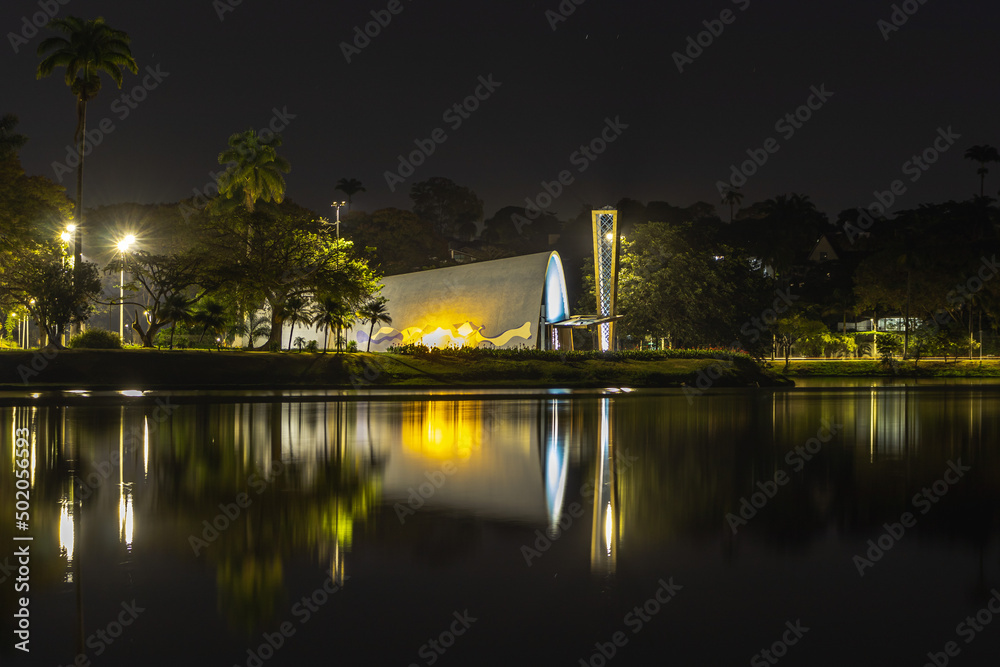 Pampulha Church in Belo Horizonte, Minas Gerais State, Brazil