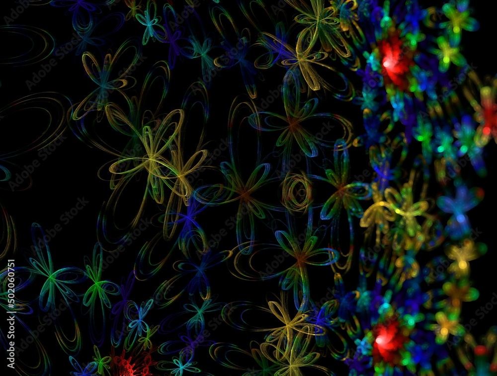Imaginatory fractal abstract background Image Imaginatory fractal abstract background Image
