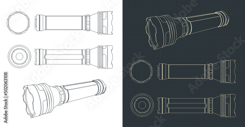 Flashlight blueprints