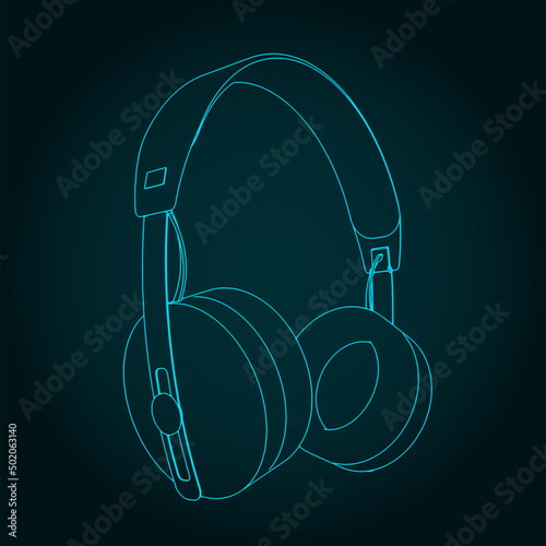Monitor headphones
