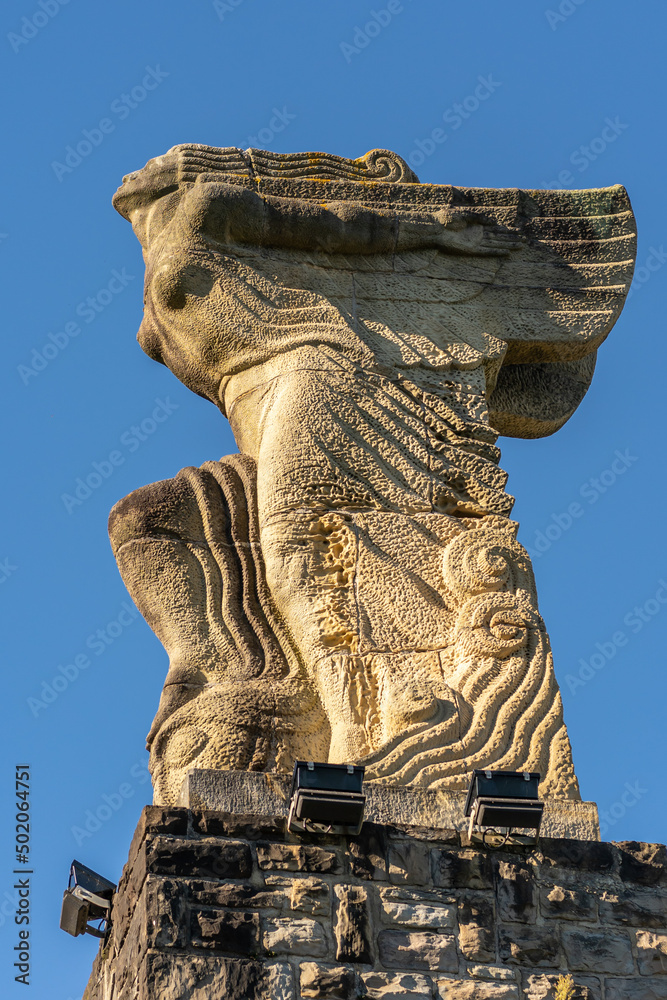statue of a deity of an ancient civilisation