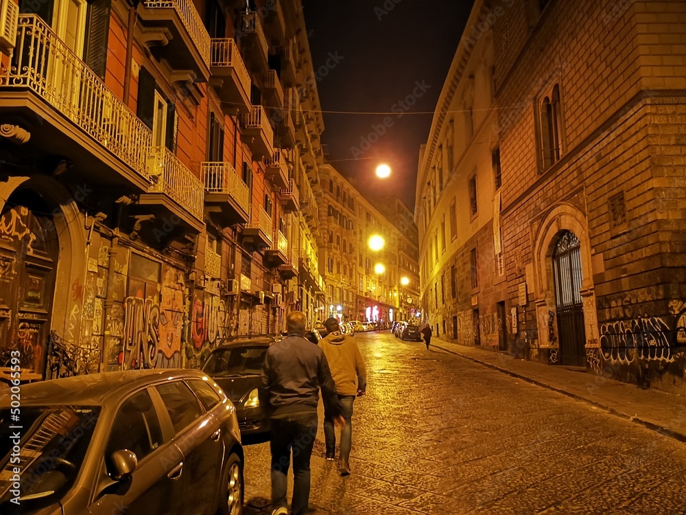 Neapel Panorama, Altstadt und Sehenswürdigkeiten
