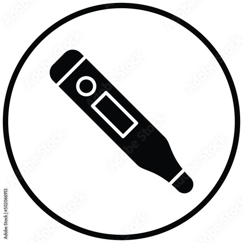Thermometer Icon Style