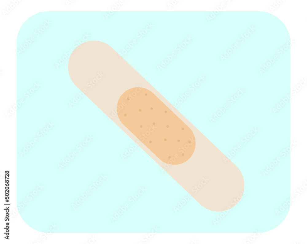 bandage on white background bandage on white background