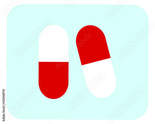red pill capsule