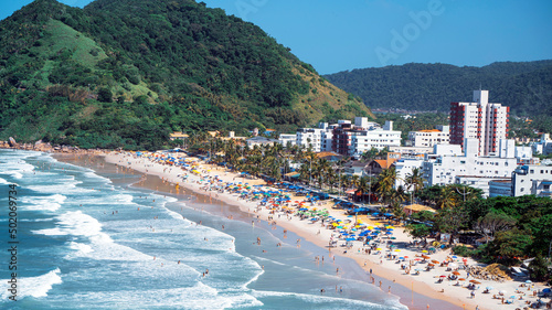 Guarujá. Praia do Tombo. Brasil. Beach. photo