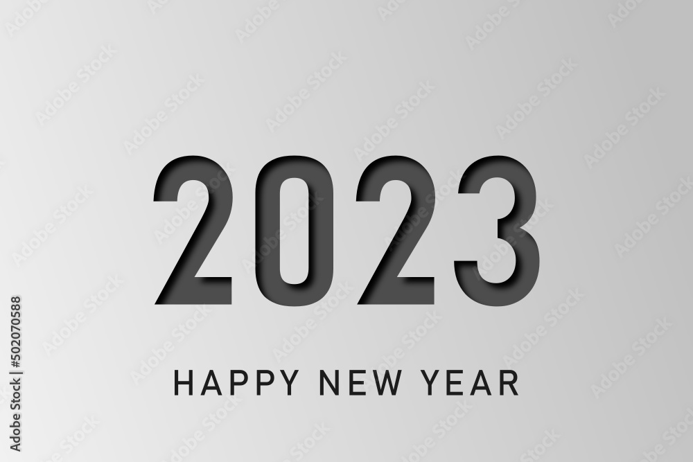 2023 - happy new year 2023 background