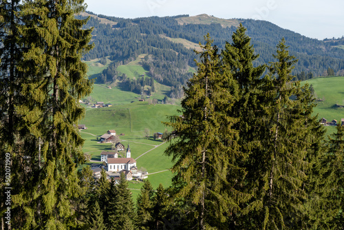 Schweiz bei Oberiberg in der Nähe von Roggenstock bei Schwyz photo