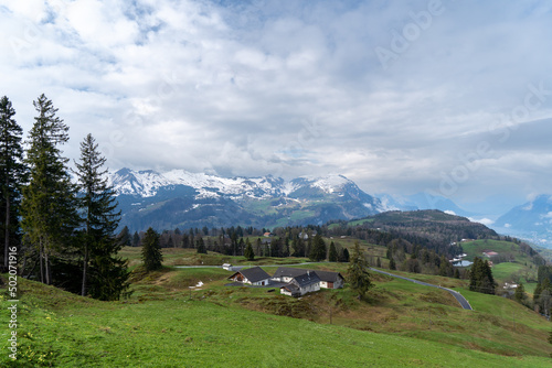 Schweiz bei Oberiberg in der Nähe von Roggenstock bei Schwyz photo