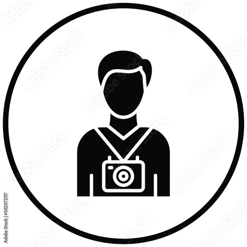 Cameraman Icon Style