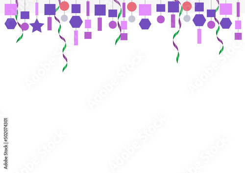Festive background with copy space for anniversary, birthday card or celebration