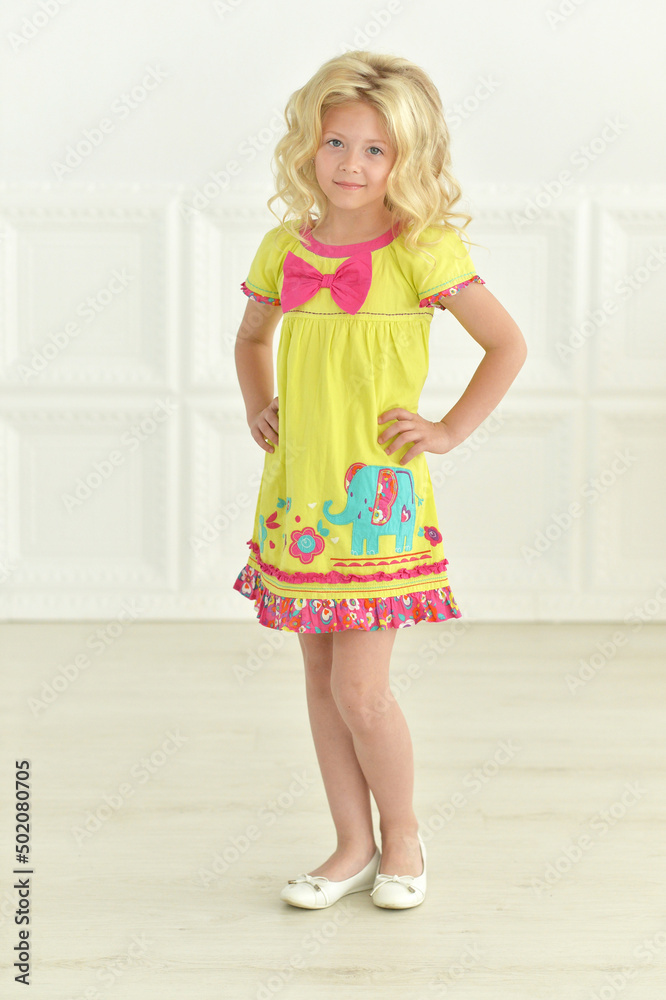 cute beautiful girl standing in studio cute beautiful girl standing in studio