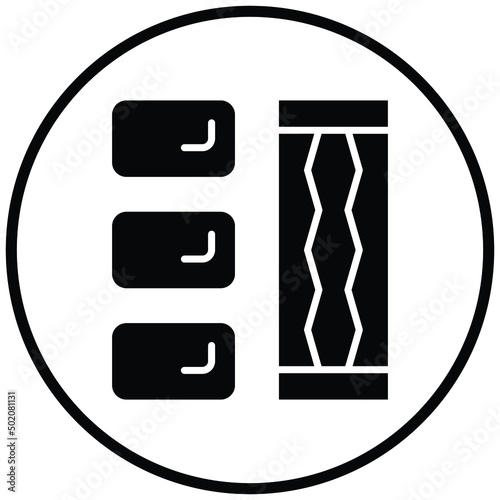 Chewing Gum Icon Style