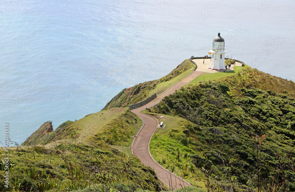 A trail to the lighthouse - New Zealand