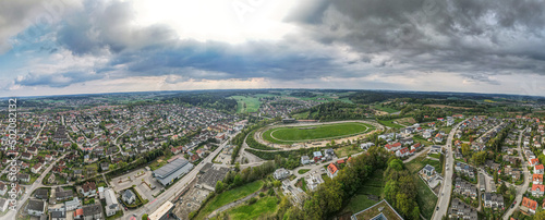 Pfaffenhofen Ilm as a beauty city center from top © Wolfgang Hauke