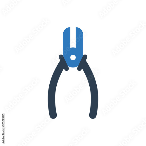 Pliers icon - repair tool icon sign symbol