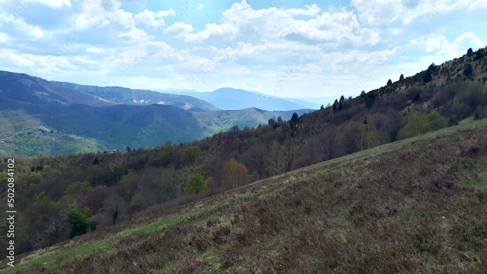 Panorama of the mountains around Sarajevo, Bosnia and Herzegovina Panorama of the mountains around Sarajevo, Bosnia and Herzegovina