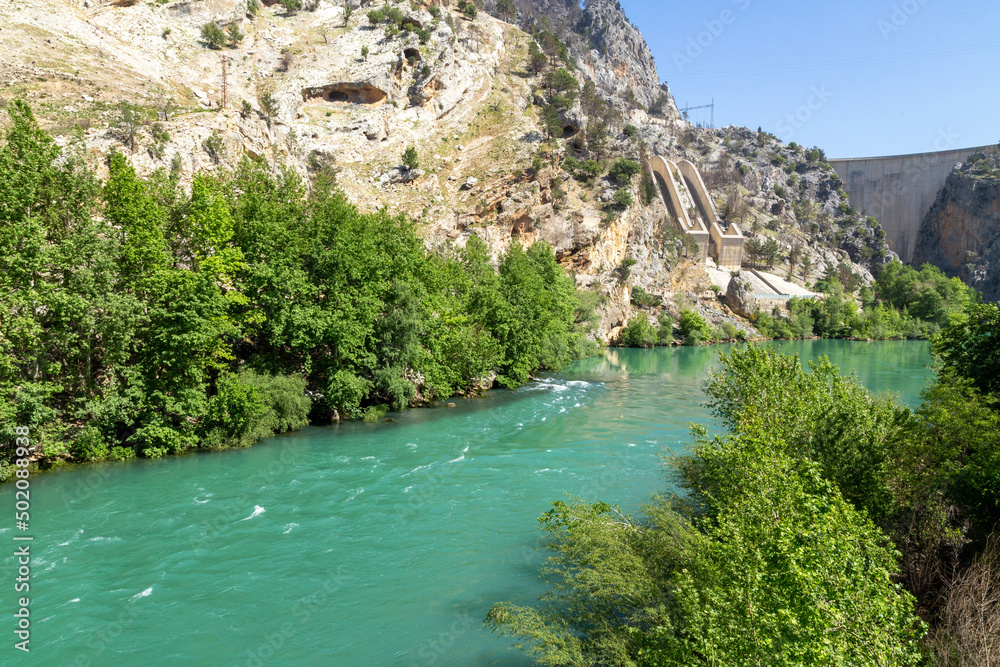 Obraz premium river in the mountains