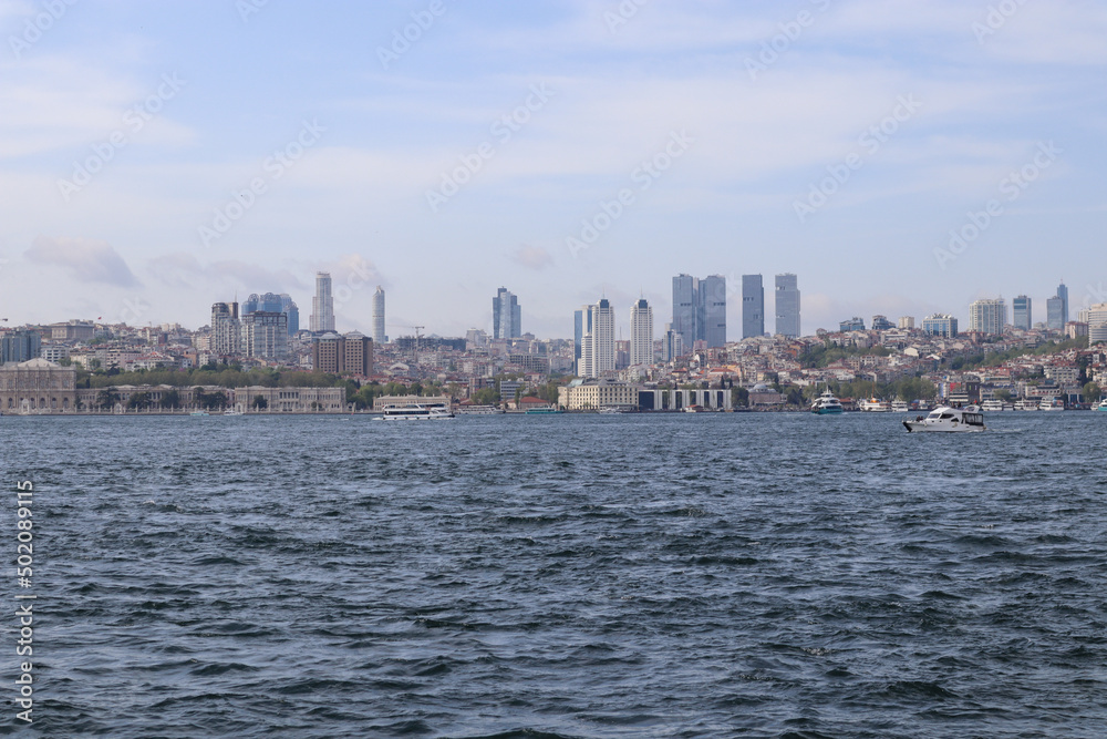 Bosphorus view from Uskudar, Istanbul Bosphorus view from Uskudar, Istanbul