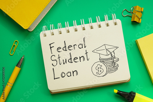 Federal Student Loan is shown using the text photo