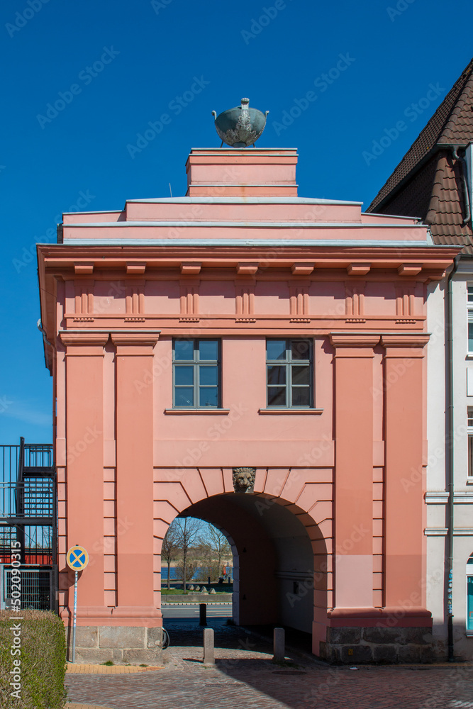Mönchentor (Old city gate) Hanseatic city Rostock Mecklenburg Western Pomerania Germany