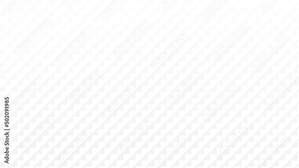 Pattern of light gray and white tilted triangles like stairs. Abstract full frame geometric monochrome background in 4k resolution. Copy space. Pattern of light gray and white tilted triangles like stairs. Abstract full frame geometric monochrome background in 4k resolution. Copy space.