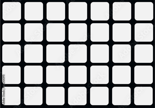 abstract background made of white cubes