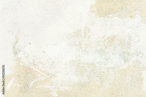 White plaster wall texture background. Pattern of white plaster wall in rough aged structure photo