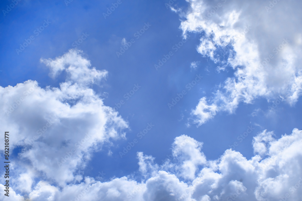 Fototapeta premium blue sky and clouds sky 