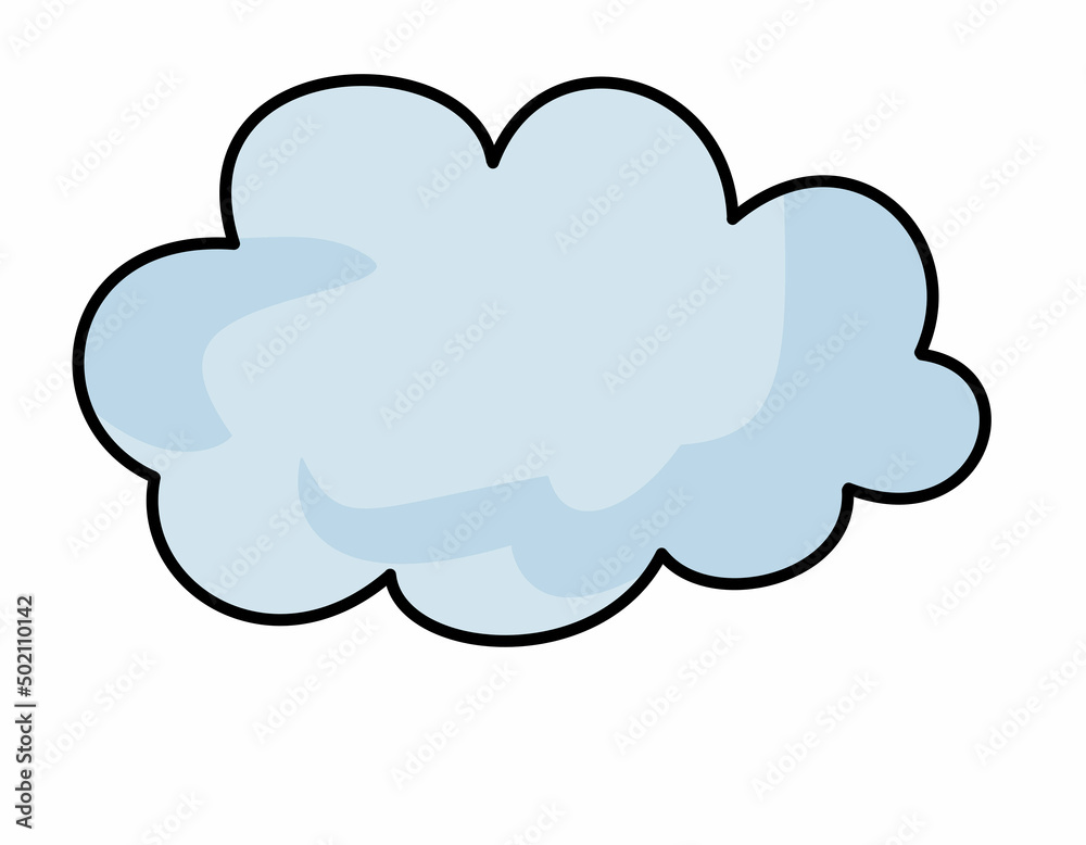 雲(色線) 雲(色線)
