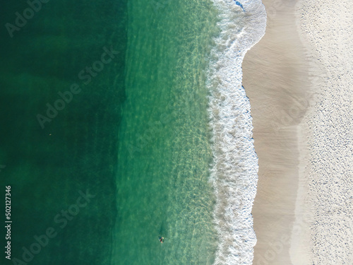 Fototapeta Naklejka Na Ścianę i Meble -  Waves at Conchal Beach