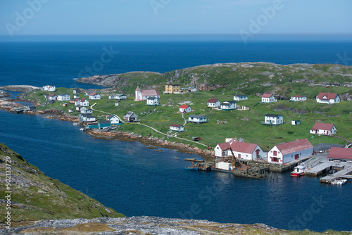 Battle Harbor Historic fishing village Newfoundland and Labrador  photo