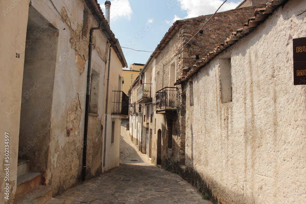 Cerchiara di Calabria a small village located in southern italy