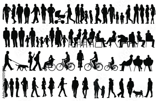 Scale Figure Silhouettes 