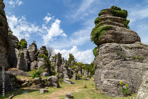 rocks in the mountains photo