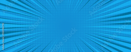 Colorful comic book background in pop art style