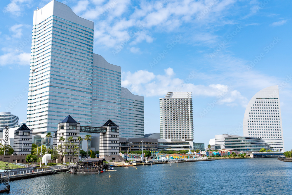 横浜ベイエリアの風景