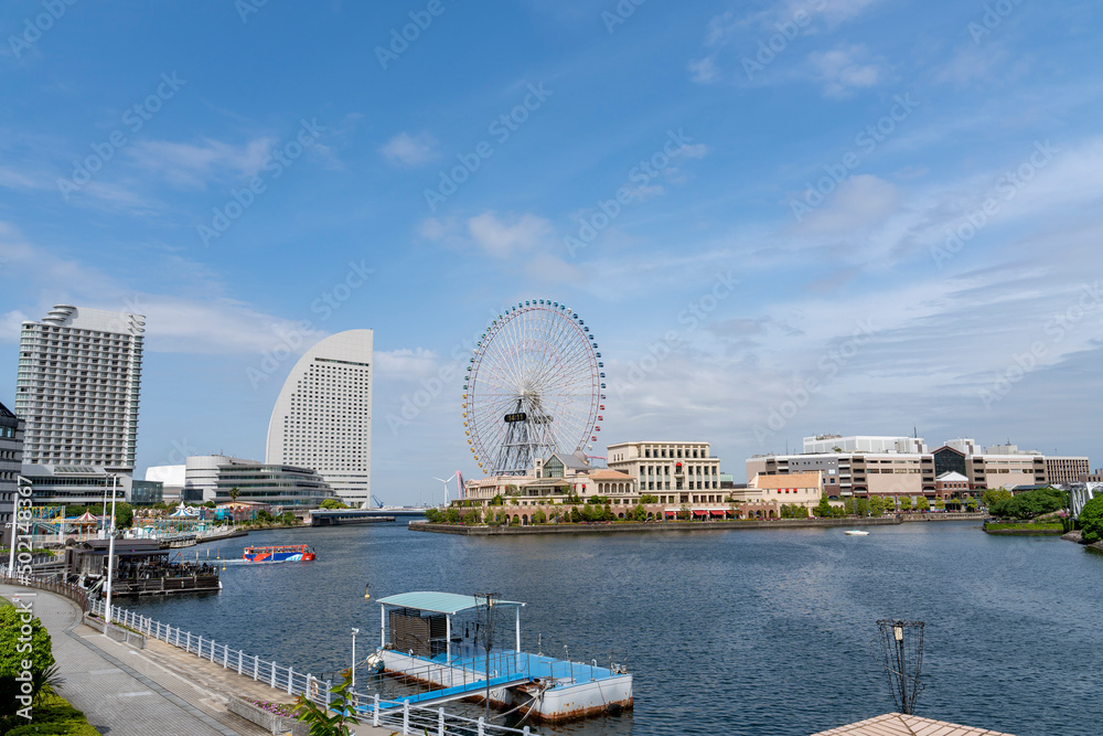 横浜ベイエリアの風景