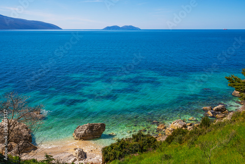 Beautiful beach in Albania, Vlore