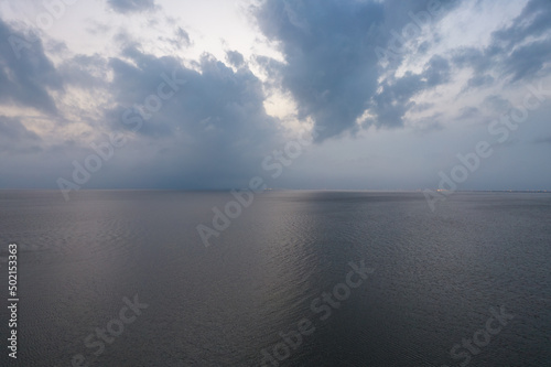 Clouds on Mobile Bay 