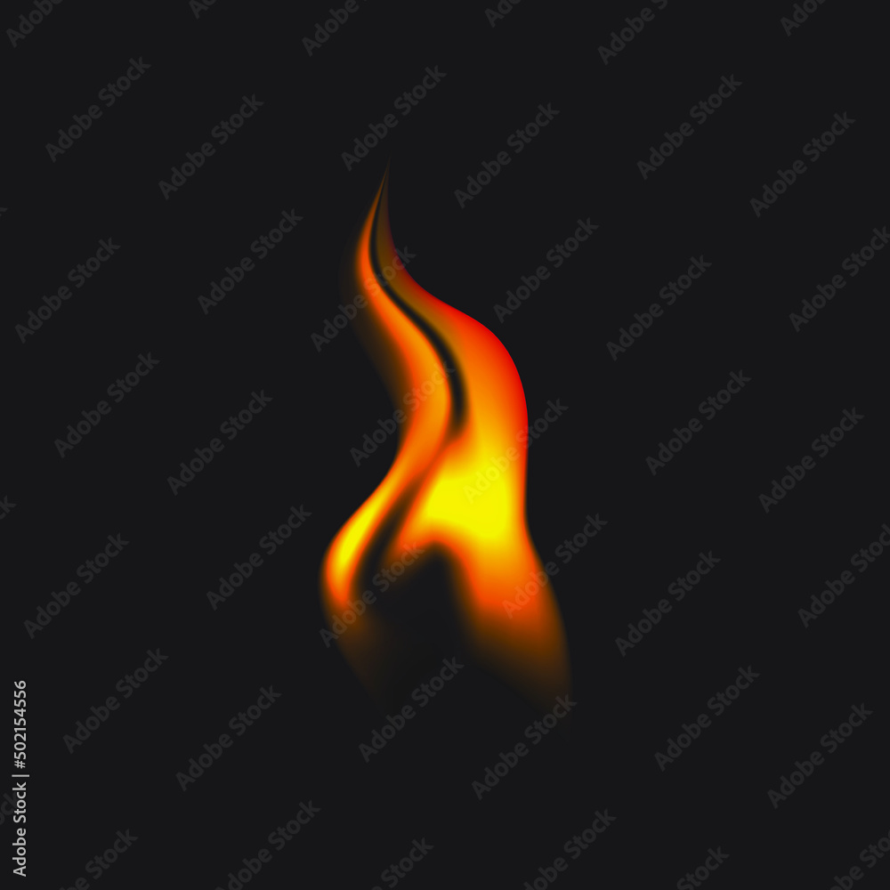 fire flames on black background fire flames on black background