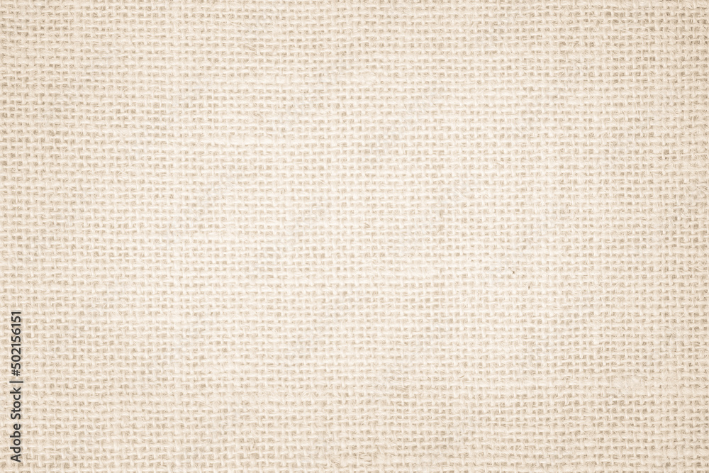 Jute hessian sackcloth burlap canvas woven texture background pattern in light beige cream brown color blank. Jute hessian sackcloth burlap canvas woven texture background pattern in light beige cream brown color blank.