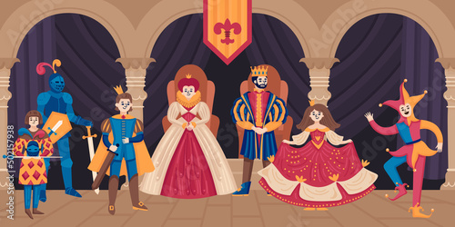 Royal Family Indoor Composition