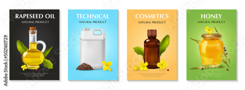 Rape Canola Poster Set