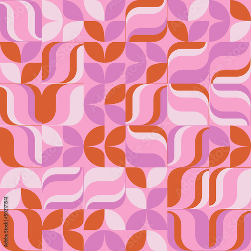 Scandi Art Made With Scandinavian Inspired Graphics Using Abstract Vector Geometric Shapes