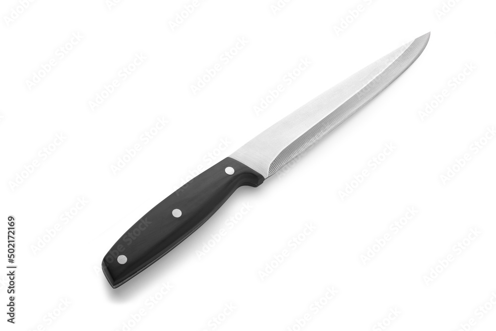 Chef knife. Isolated on white background Chef knife. Isolated on white background