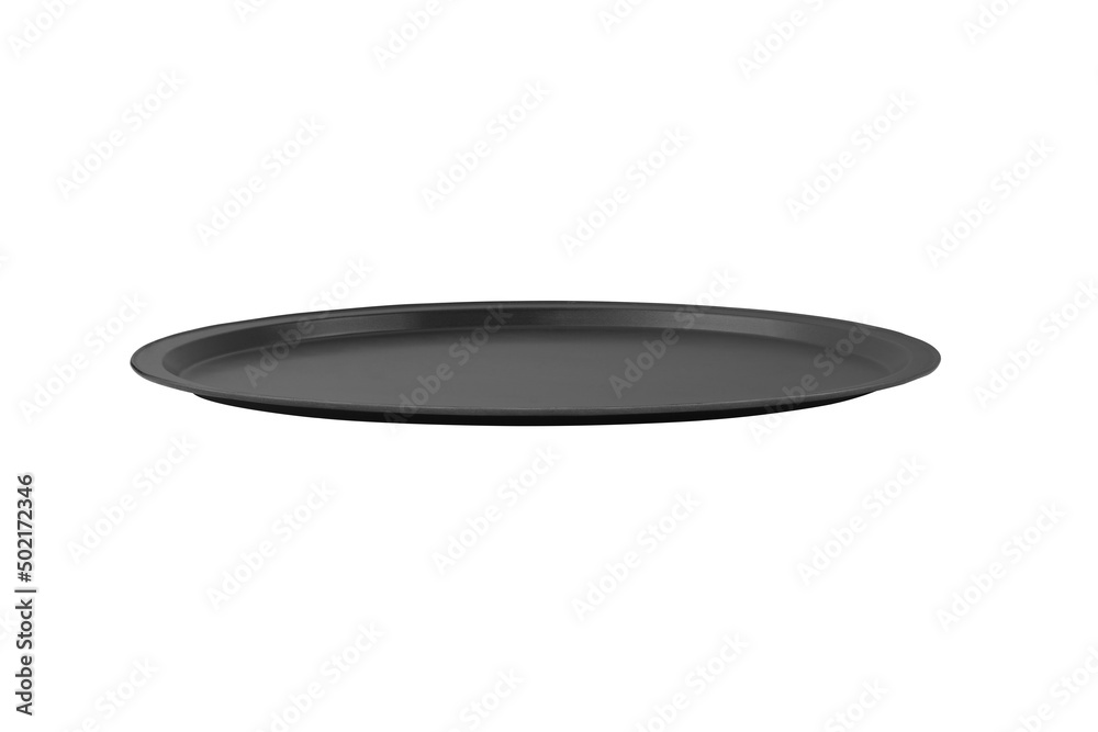 Empty round iron tray for pizza Empty round iron tray for pizza